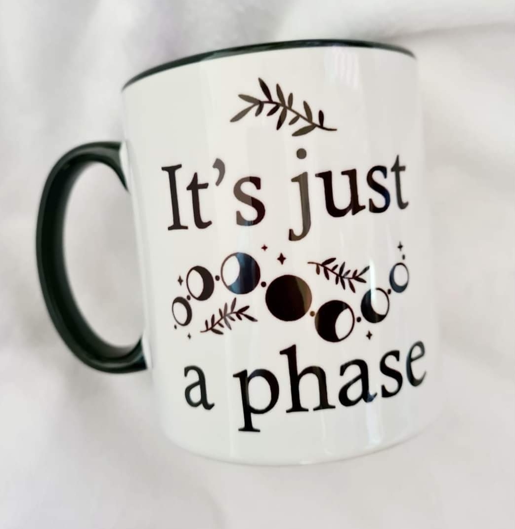 moon phases mug